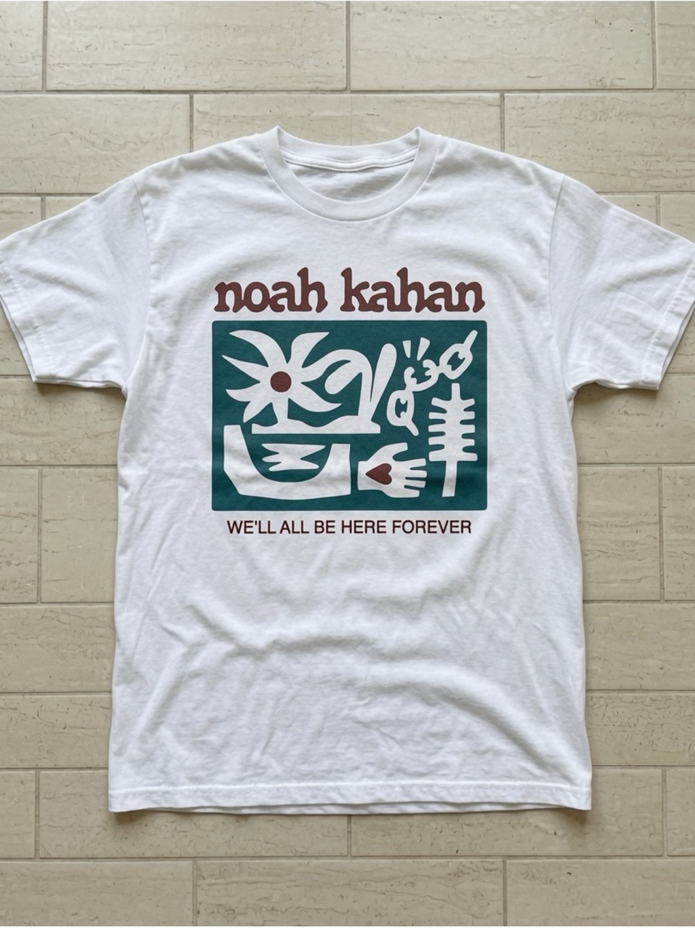 Gildan Noah Kahan Graphic White T-shirt